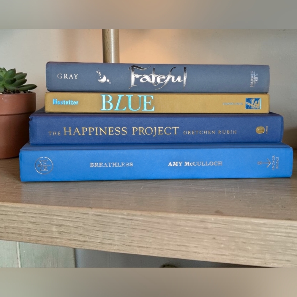 Curated Books Ocean Blues Collection For Style & Substance